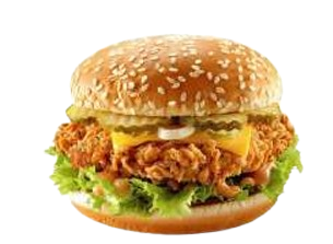Zinganion Chicken Burger